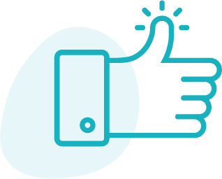 icon daumen social media